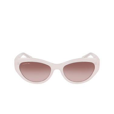 Lunettes de soleil Lacoste L6013S 272 opaline nude - Vue de face