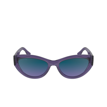 Lacoste L6013S Sunglasses 513 transparent purple - front view