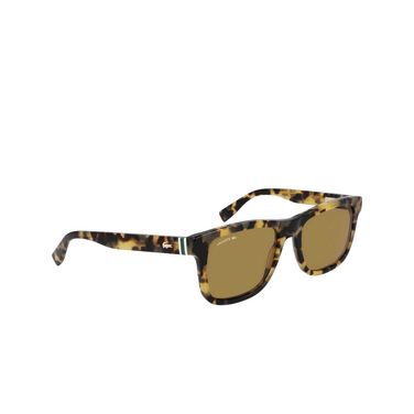 Lacoste L6014S Sonnenbrillen 220 tokyo havana - Dreiviertelansicht