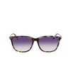 Lacoste L6016S Sunglasses 219 purple havana - product thumbnail 1/4