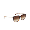 Lunettes de soleil Lacoste L6016S 230 dark havana - Vignette du produit 2/4