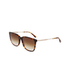 Lacoste L6016S Sunglasses 230 dark havana - product thumbnail 3/4