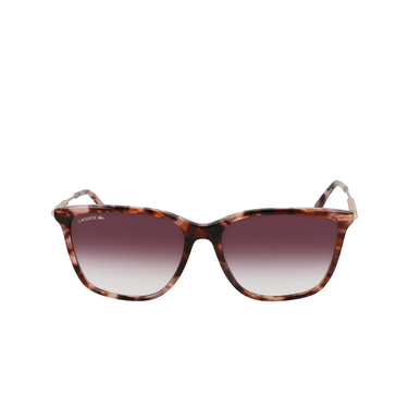 Gafas de sol Lacoste L6016S 272 havana nude - Vista delantera