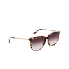 Lacoste L6016S Sonnenbrillen 272 havana nude - Produkt-Miniaturansicht 2/4