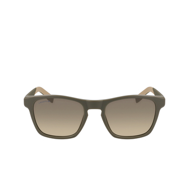 Lacoste L6018S Sunglasses 201 matte brown - front view