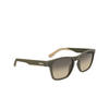 Gafas de sol Lacoste L6018S 201 matte brown - Miniatura del producto 2/4