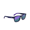 Lunettes de soleil Lacoste L6018S 424 matte blue - Vignette du produit 2/4