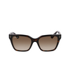 Lacoste L6022S Sunglasses 230 dark havana - product thumbnail 1/4