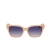 Occhiali da sole Lacoste L6022S 662 opaline nude - anteprima prodotto 1/4