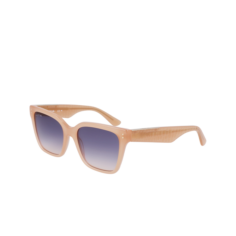 Occhiali da sole Lacoste L6022S 662 opaline nude - 3/4