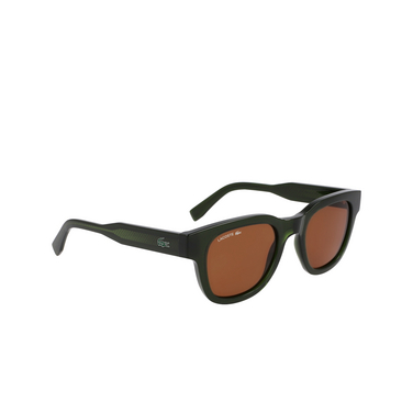 Lacoste L6023S Sunglasses 275 khaki - three-quarters view