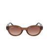 Gafas de sol Lacoste L6024S 210 brown - Miniatura del producto 1/4