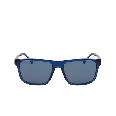 Gafas de sol Lacoste L6025S 410 transparent blue - Vista delantera