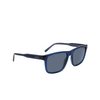 Lacoste L6025S Sunglasses 410 transparent blue - product thumbnail 2/4