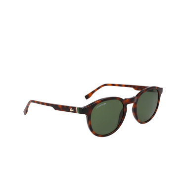 Lacoste L6030S Sonnenbrillen 214 havana - Dreiviertelansicht