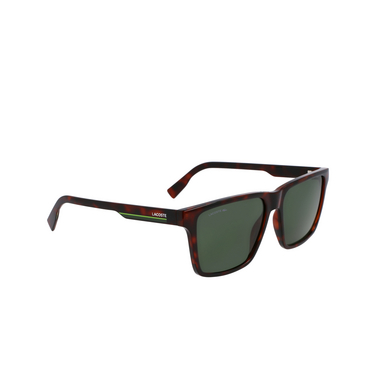 Lunettes de soleil Lacoste L6039S 214 havana - Vue trois quarts