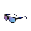 Lunettes de soleil Lacoste L6042S 004 matte black / multicolor mirror - Vignette du produit 3/4