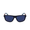 Lunettes de soleil Lacoste L6042S 424 matte blue / blue flash orange - Vignette du produit 1/4