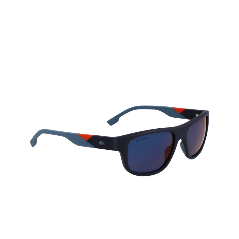 Occhiali da sole Lacoste L6042S 424 matte blue / blue flash orange - 2/4