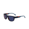 Lunettes de soleil Lacoste L6042S 424 matte blue / blue flash orange - Vignette du produit 3/4