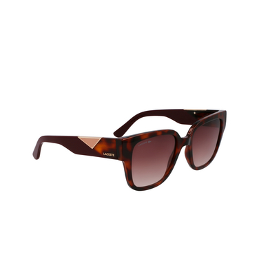 Lacoste L6044S Sunglasses 214 havana - three-quarters view