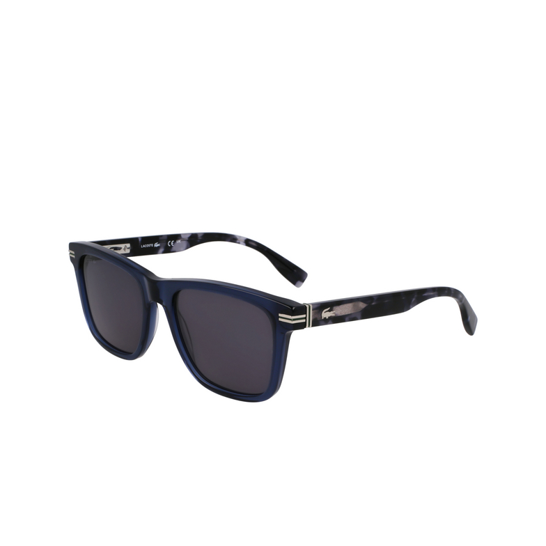 Lacoste L6045S Sunglasses 410 transparent blue - 3/4