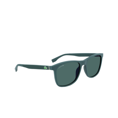 Lacoste L860SE Sunglasses 315 dark green matte - three-quarters view