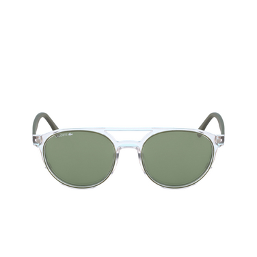 Lunettes de soleil Lacoste L881S 317 crystal / khaki - Vue de face