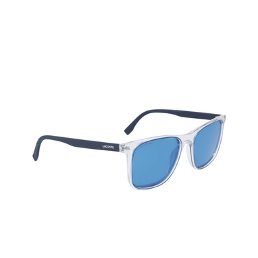 Lacoste L882S Sunglasses 414 crystal / navy - three-quarters view