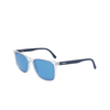 Lunettes de soleil Lacoste L882S 414 crystal / navy - Vignette du produit 3/4