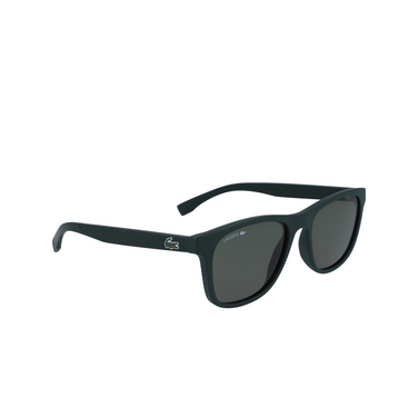 Lunettes de soleil Lacoste L884S 315 matte green - Vue trois quarts