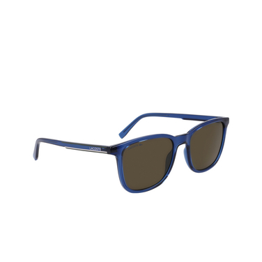 Occhiali da sole Lacoste L915S 410 transparent blue - tre quarti