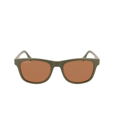 Lunettes de soleil Lacoste L969S 317 matte khaki - Vue de face