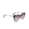 Lunettes de soleil Lacoste L993S 610 rose havana - Vignette du produit 2/4