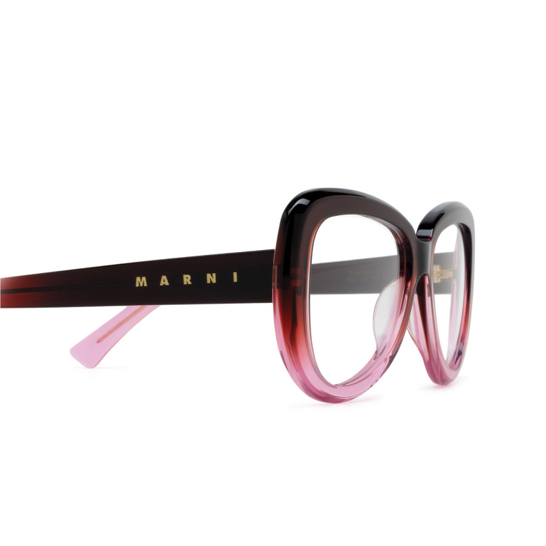 Marni ELEPHANT ISLAND OPT Eyeglasses 0NF faded burgundy - 3/4