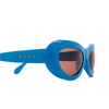 Marni FIELD OF RUSHES Sunglasses EZ5 blue - product thumbnail 3/4