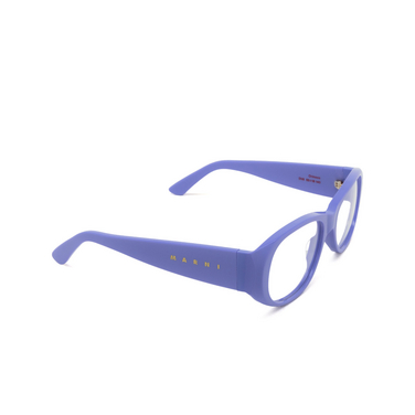 Marni ORINOCO OPTICAL Eyeglasses DV8 lilac - three-quarters view
