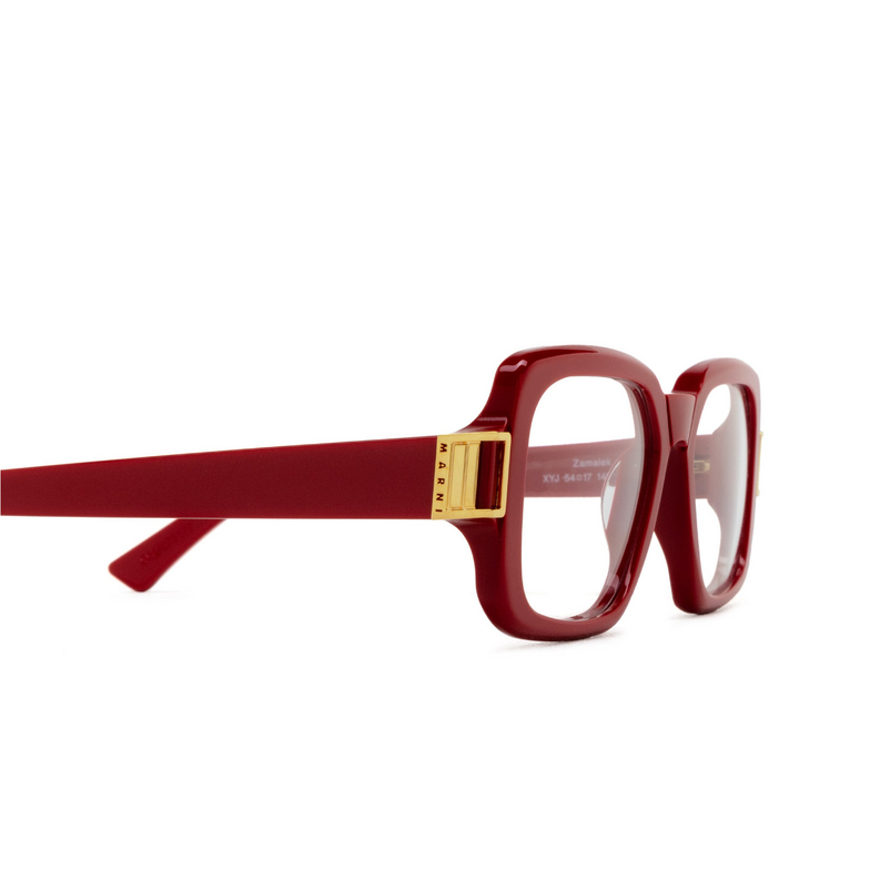 Marni ZAMALEK OPTICAL Eyeglasses XYJ bordeaux - 3/4