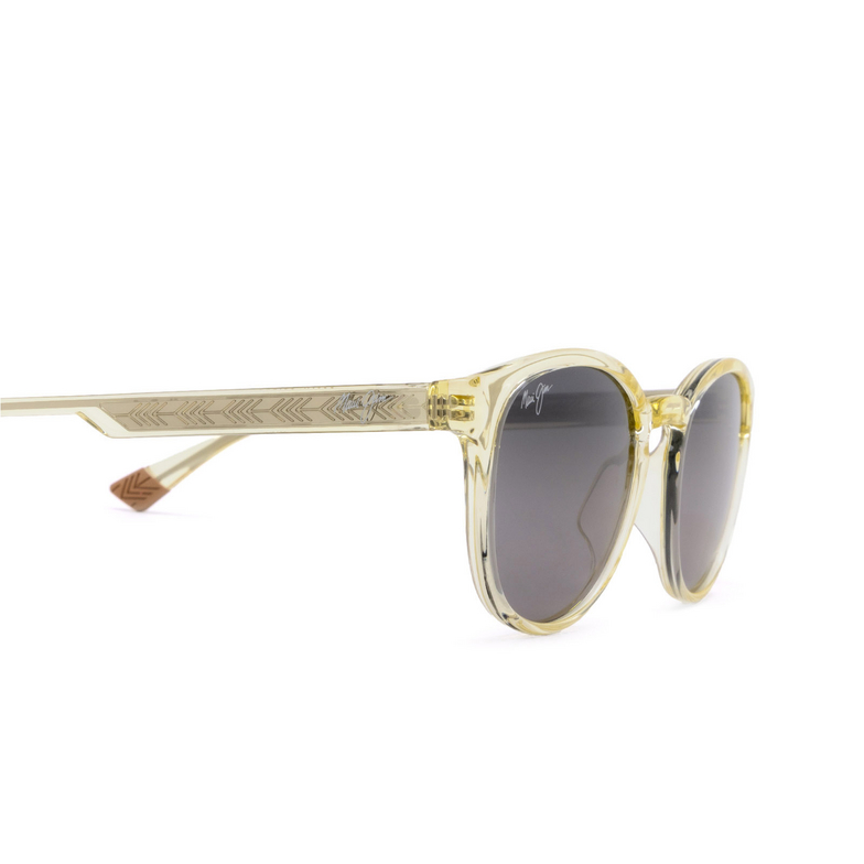 Maui Jim HIEHIE Sunglasses 21 shiny trans yellow - 3/4