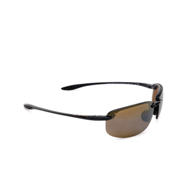 Maui Jim HOOKIPA Sunglasses 02 gloss black - three-quarters view