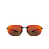 Maui Jim HOOKIPA Sunglasses 2M black matte - product thumbnail 1/4