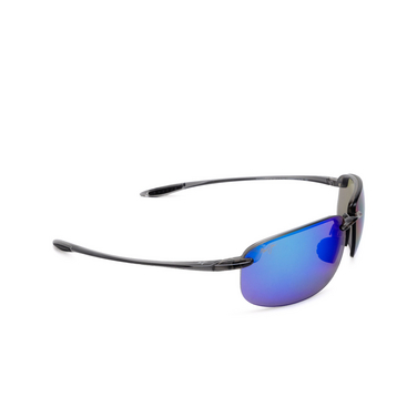 Maui Jim HOOKIPA XLARGE Sunglasses 14A translucent grey - three-quarters view