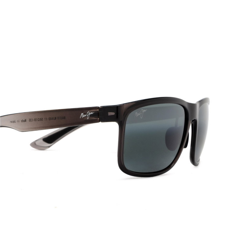 Maui Jim HUELO Sunglasses 11 translucent grey - 3/4