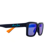 Maui Jim KAHIKO Sunglasses 03 matte dark blue - product thumbnail 3/4