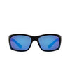 Occhiali da sole Maui Jim KANAIO COAST 08C matte trans. blue black stripe - anteprima prodotto 1/4