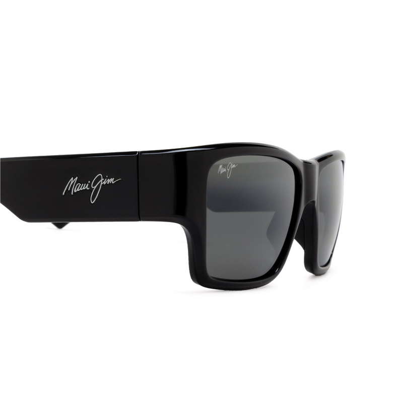 Maui Jim KAOLU Sunglasses 001 shiny black - 3/4