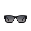 Occhiali da sole Maui Jim KENUI 14 shiny black w/trans light grey - anteprima prodotto 1/4