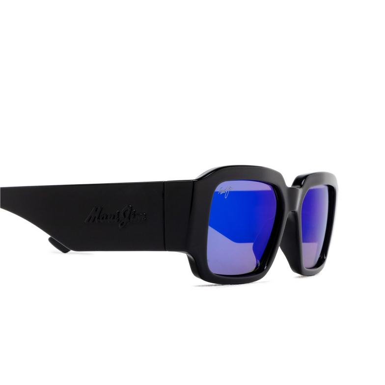 Gafas de sol Maui Jim KUPALE 02 shiny black - 3/4