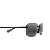 Gafas de sol Maui Jim LANAKILA 02 matte black w/grey - Miniatura del producto 3/4
