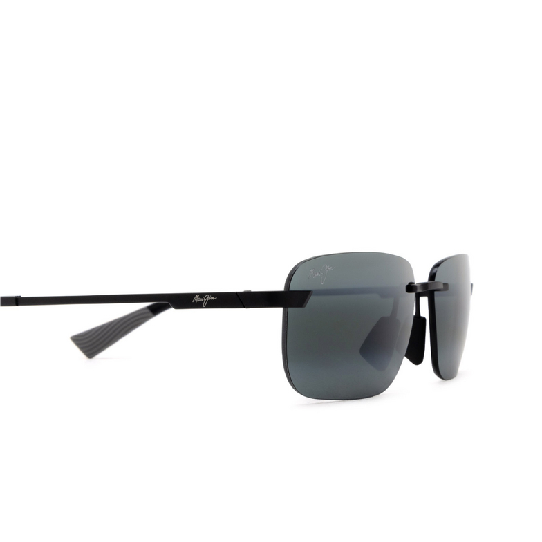 Maui Jim LANAKILA Sunglasses 02 matte black w/grey - 3/4